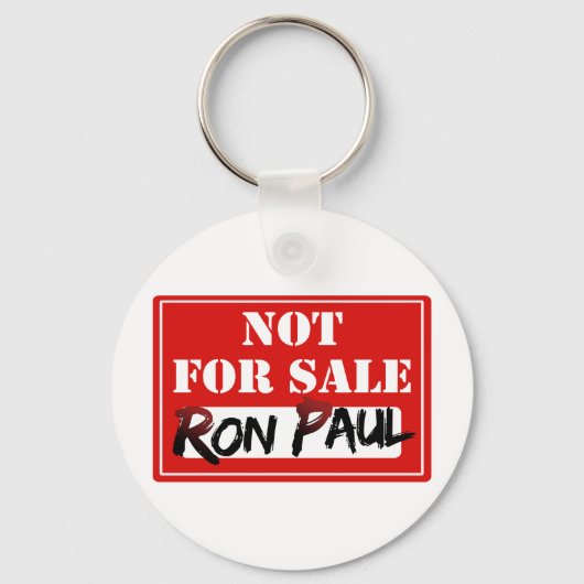 Porte-clés Ron Paul n'est PAS EN VENTE ! ! ! (Recto)