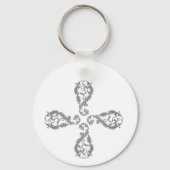 Porte-clés rond « Lettre à Jésus » (Verso)