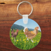 Porte-clés Rooster and Chicken 2  (Verso)