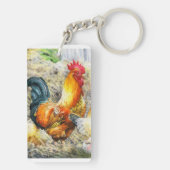 Porte-clés Rooster Fière (Dos)