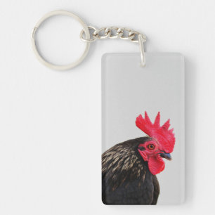 Porte-clés Rooster noir
