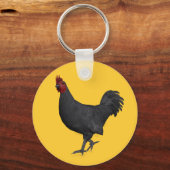 Porte-clés Rooster noir (Recto)