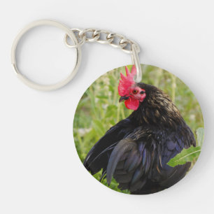 Porte-clés Rooster noir