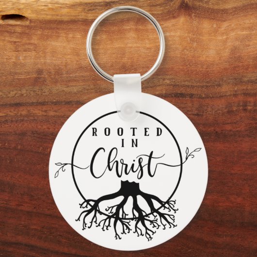 Porte-clés Rooted in Christ (Recto)