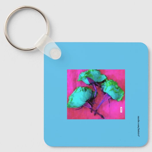 PORTE-CLÉS ROSE (Recto)