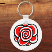 Porte-clés Rose (Recto)