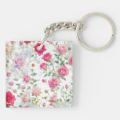 Porte-clés Rose (Dos)