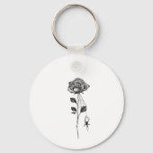 Porte-clés Rose (Verso)