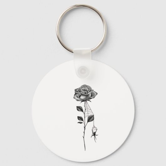 Porte-clés Rose (Verso)