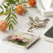 Porte-clés Rose (Côté)