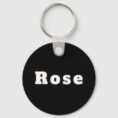 Porte-clés Rose (Verso)