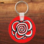 Porte-clés Rose (Recto)