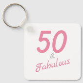 Porte-clés Rose 50 et Porte - clé fabuleux (Recto)