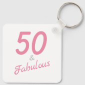 Porte-clés Rose 50 et Porte - clé fabuleux (Dos)