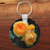 Porte-clés Rose anglais jaune (Recto)