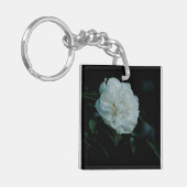 Porte-clés Rose blanche (Devant gauche)