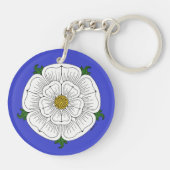 Porte-clés Rose blanche de York (Dos)
