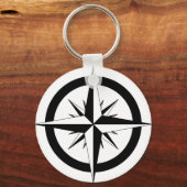 Porte-clés Rose Compass (Recto)
