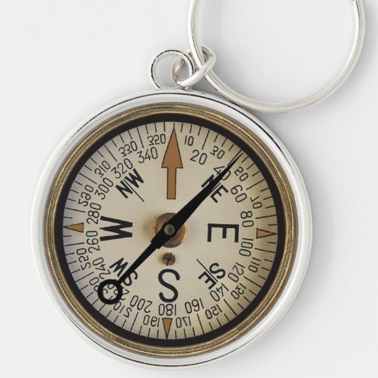 Porte-clés Rose Compass 1 (Devant)