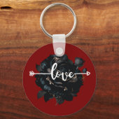 Porte-clés Rose d'amour (Recto)