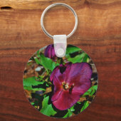 Porte-clés Rose de carême rose Bourgogne (Recto)