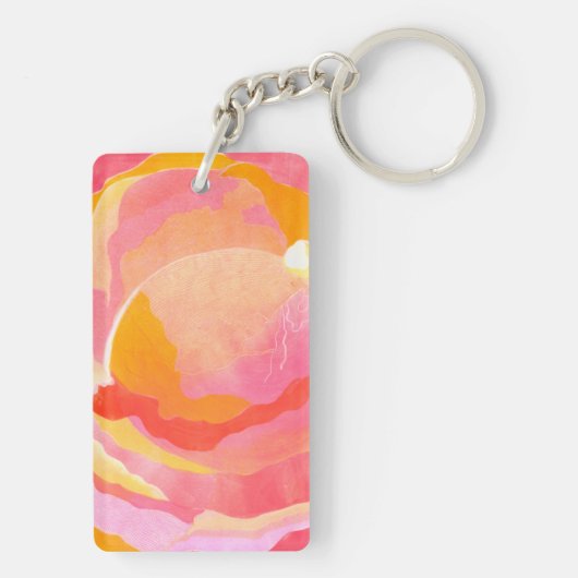 Porte-clés Rose de chou III (Dos)