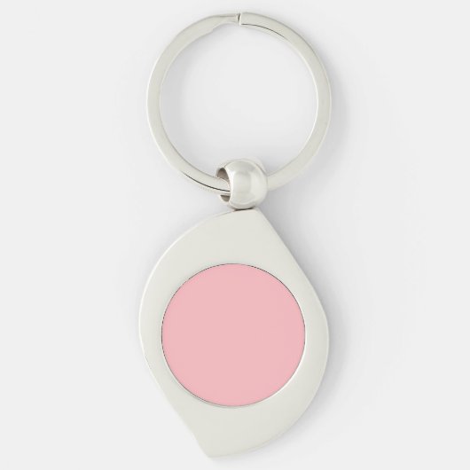 Porte-clés Rose de cristal couleur printemps été (Devant)