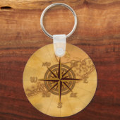 Porte-clés Rose de la Compass antique (Recto)