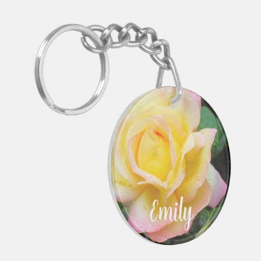 Porte-clés Rose de la paix (Devant gauche)