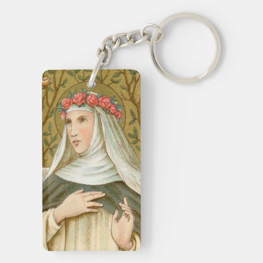 Porte-clés Rose de Lima (BK 020) (Dos)
