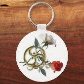 Porte-clés rose de triskellion (Recto)