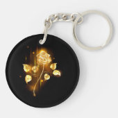Porte-clés Rose d'or ( rose d'or ) (Dos)