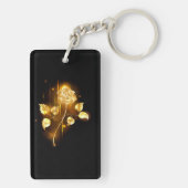 Porte-clés Rose d'or ( rose d'or ) (Dos)