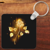 Porte-clés Rose d'or ( rose d'or ) (Verso)