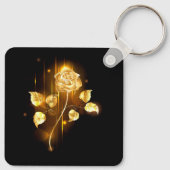 Porte-clés Rose d'or ( rose d'or ) (Dos)