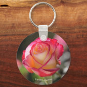 Porte-clés Rose Double Delight (Recto)