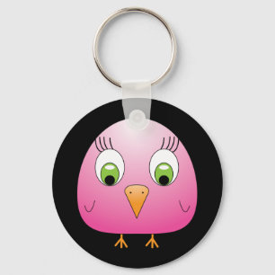 Porte-clés rose du chickie B