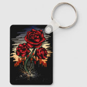 Porte-clés Rose émergent (Verso)