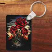 Porte-clés Rose émergent (Verso)