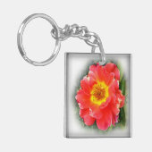 Porte-clés Rose en automne (Devant gauche)