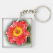 Porte-clés Rose en automne (Dos)