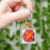 Porte-clés Rose en automne (main)
