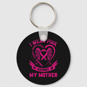 Porte-clés Rose En Mémoire De La Mère Mère Mère Maternelle Ca