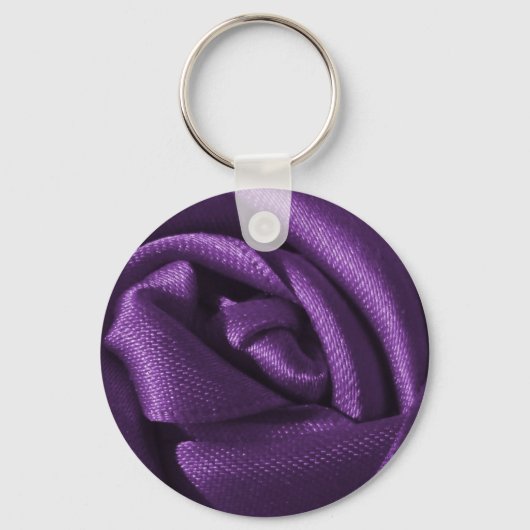 Porte-clés Rose gothique violet foncé (Recto)