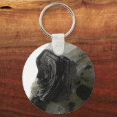 Porte-clés Rose Hematite Fer (Recto)