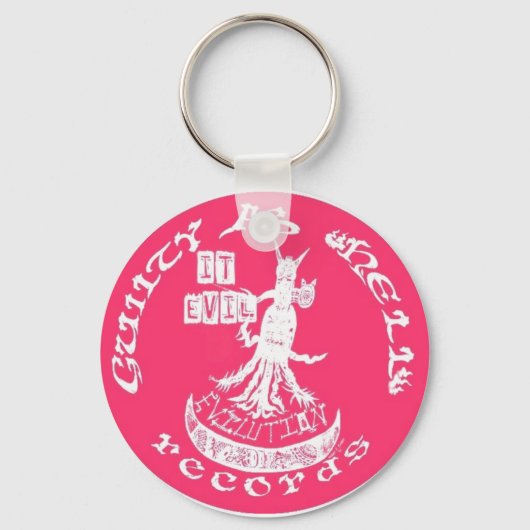 Porte-clés ROSE "It Evil" (Recto)