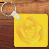 Porte-clés Rose jaune (Recto)