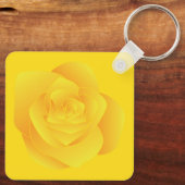 Porte-clés Rose jaune (Verso)