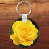 Porte-clés Rose jaune (Recto)