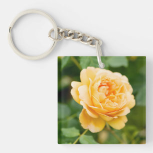 Porte-clés Rose jaune orange